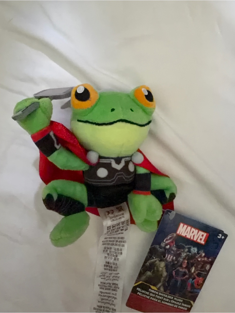 Authentic Disney Marvel Pet Throg Shoulder Plush Magnetic plush new